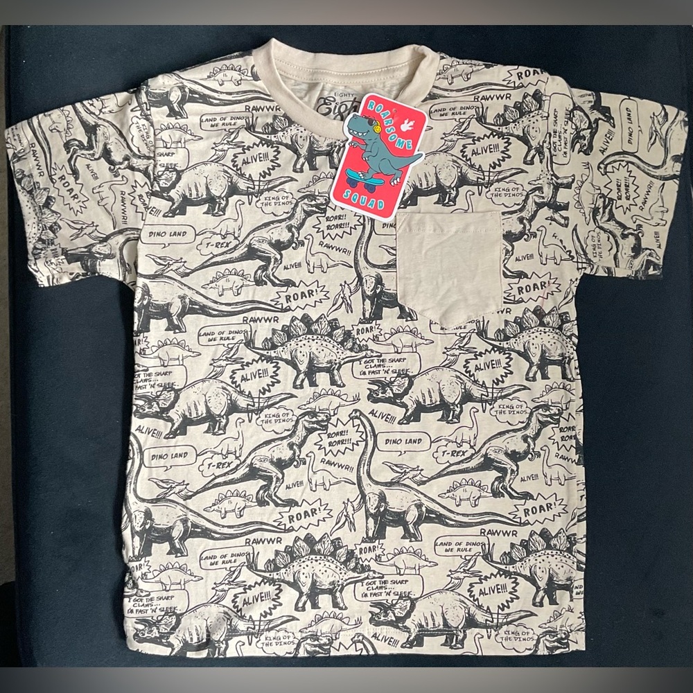 Dino shirt.